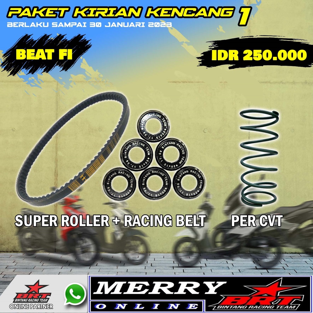 Paket Kirian BRT Beat FI Beat F1 Scoopy FI Beat Scoopy ESP POP