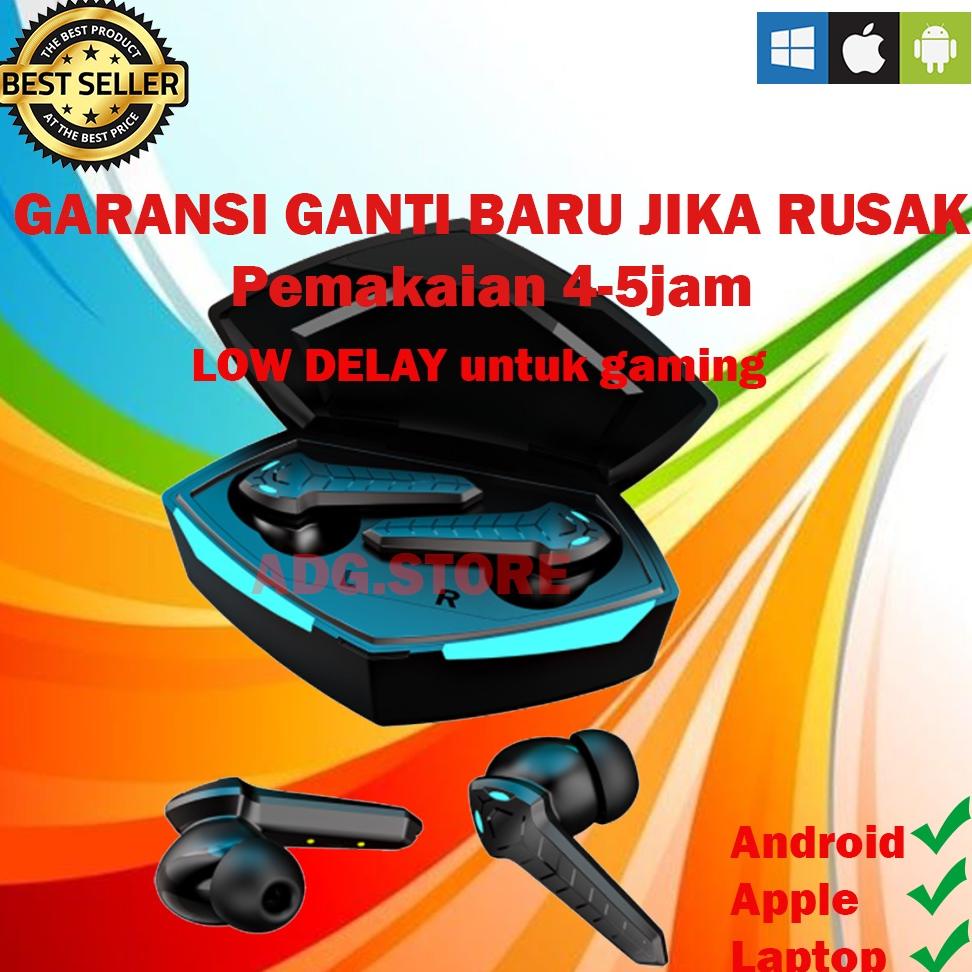 [Cod] Tws Earphone Gaming P36 Full Bass Low Delay Dengan Mic