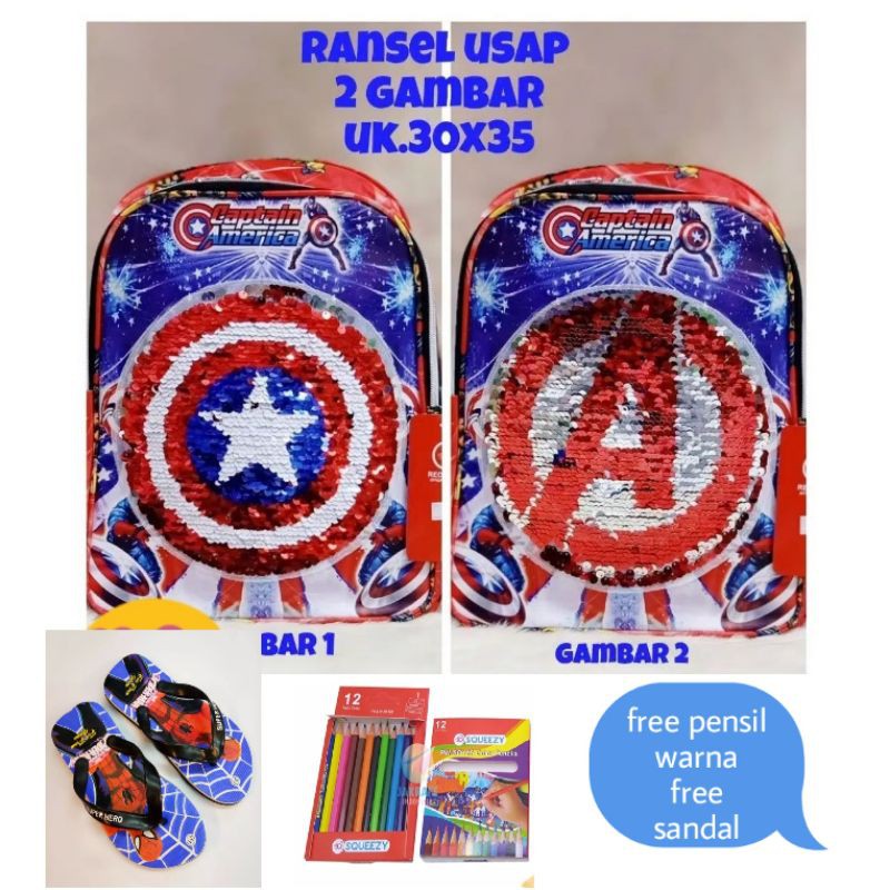 tas usap sequen superhero captain amerika