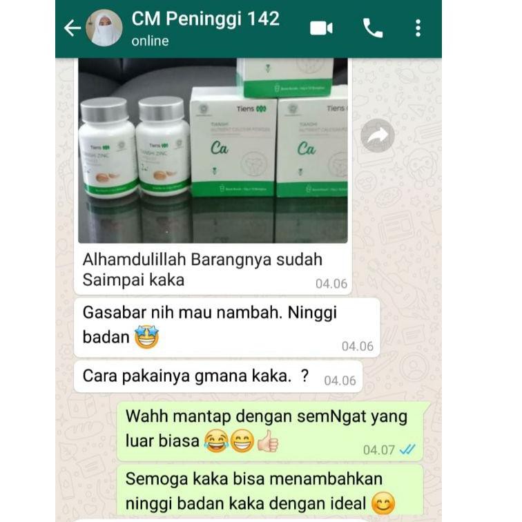 

MNW [ ] PENINGGI BADAN TIENS | SUPER GROW UP | SUSU NHCP + ZINC KAPSUL , PENINGGI 100% ORIGINAL V0H