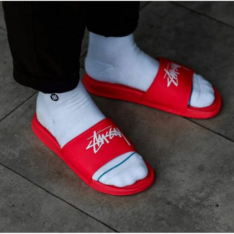 Nike Benassi Swoosh Original, Nike Benassi X Stussy