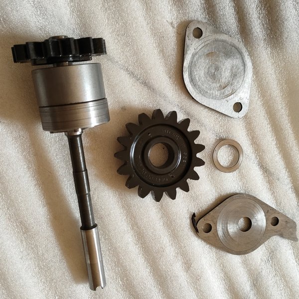 pompa pump body oil oli rotor set pump gear gir gigi shaft ori original ktm excf sxf xcf 250 2006-20