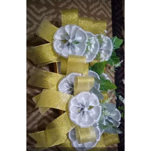 

pita jadi untuk menghias box kue hantaran/ hampers