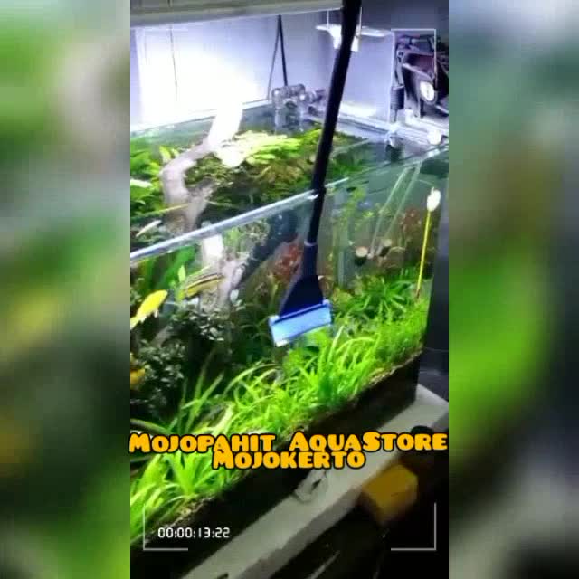 alat pembersih aquarium algae scaper aquascape pembersih kaca set 5 in