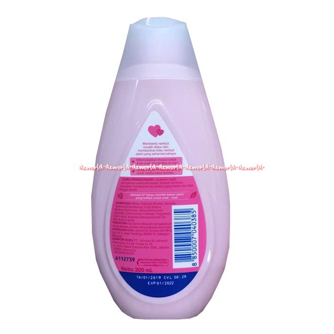 Conditioner Anak Johnsons Active Kids Shinny drops Konditioner Jonson 200ml
