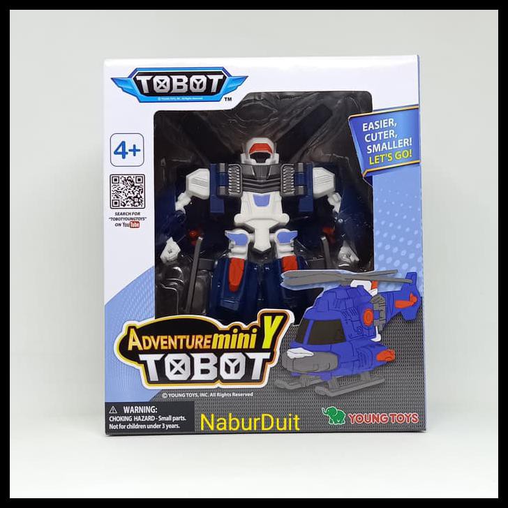 DISKON TOBOT ADVENTURE MINI Y ORIGINAL YOUNG TOYS KOREA TRANSFORMING ROBOT BERKUALITAS