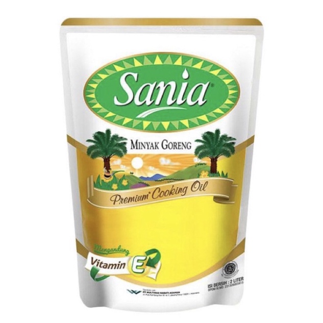 

Minyak Goreng Sania Kemasan `1 L dan 2 L