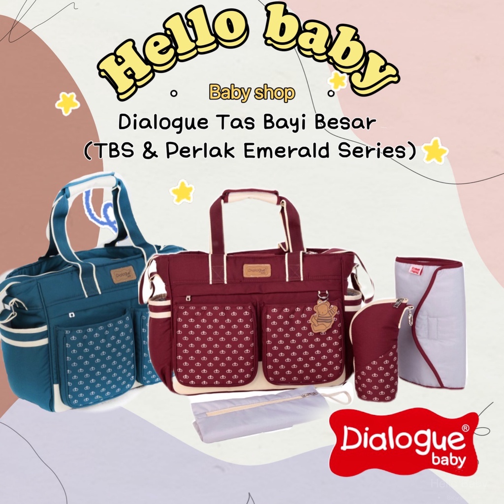 Dialogue Tas Bayi Besar + TBS &amp; Perlak Emerald Series DGT7403