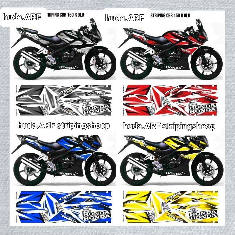 striping CBR lama sticker CBR lama striping variasi CBR LAMA