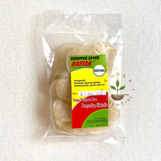 Nafisa Kerupuk Sayur Kentang 100gr - Kerupuk Sayur Kentang Nafisa