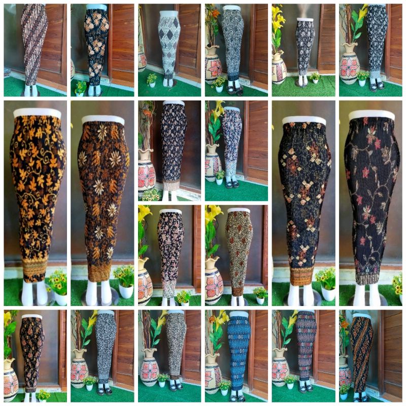 Rok plisket batik tebal Rok plisket batik Jakarta Rok plisket kondangan rok plisket jumbo murah