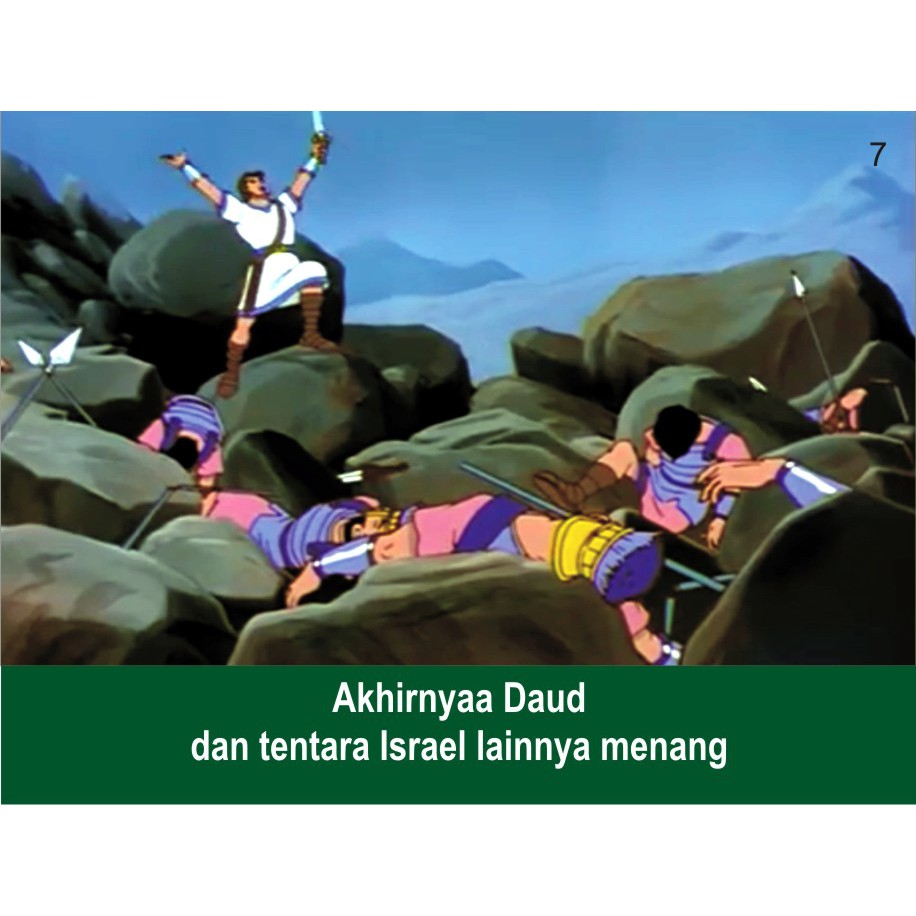 Raja Saul Dan Prajurit Daud Buku Komik Cerita Alkitab Anak Sekolah Minggu Shopee Indonesia