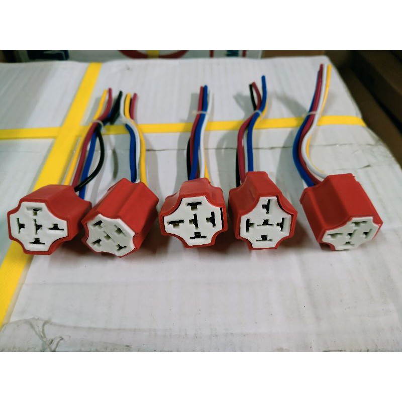 socket relay Kramik kabel 4 kabel