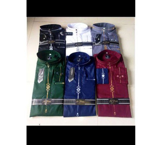 jubah gamis pria alaan exclusive gamis bordir