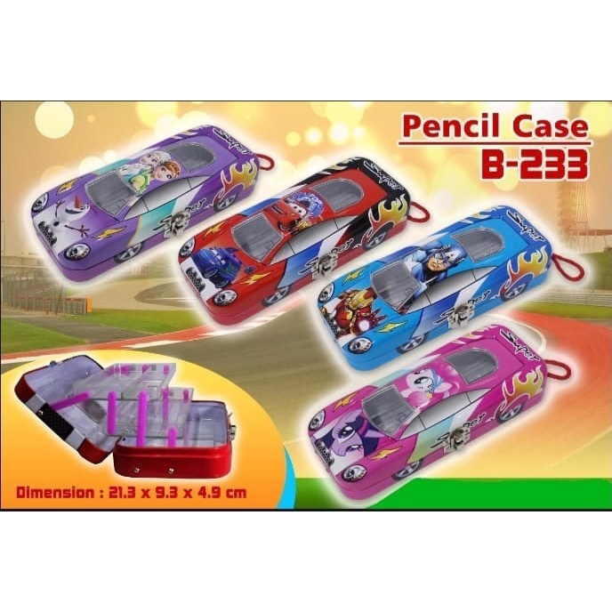 

MONTANA KOTAK PENSIL TINGKAT STUDY SET TEMPAT PENSIL PENCO CARS SERIES Terbaru