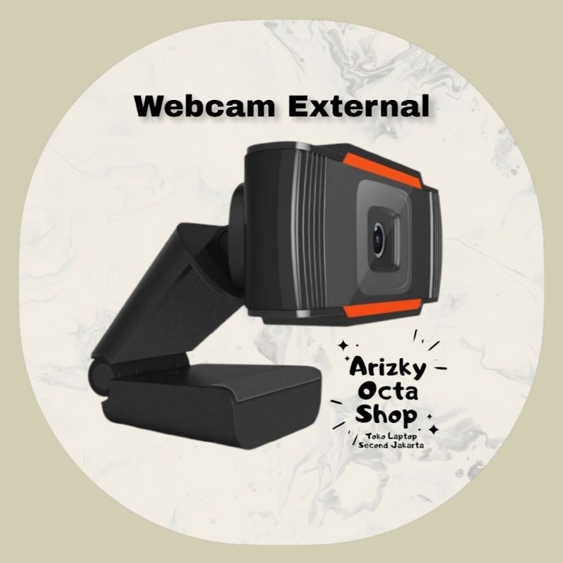 Webcam External Laptop/Netbook/Notebook/Pc/Komputer Untuk Zoom Dll