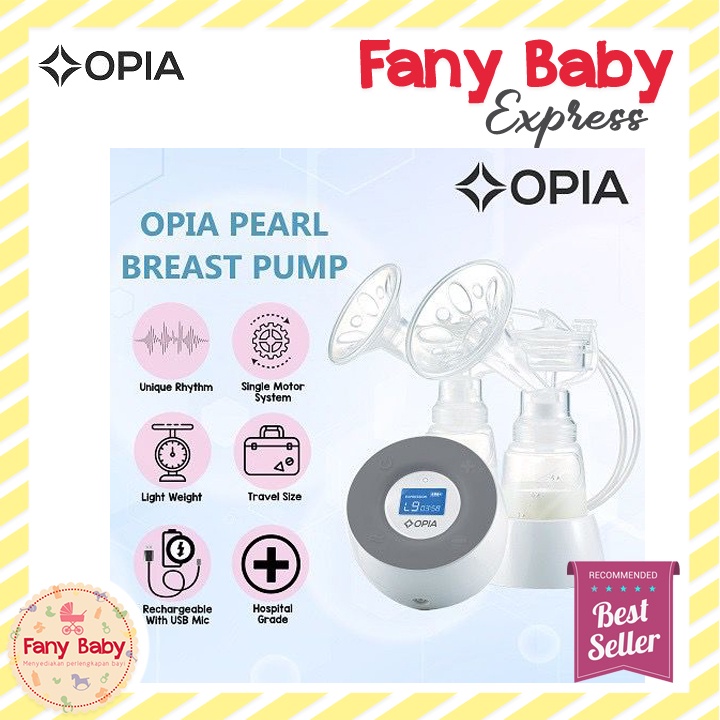 OPIA PEARL DOUBLE ELECTRIC BREAST PUMP - POMPA ASI