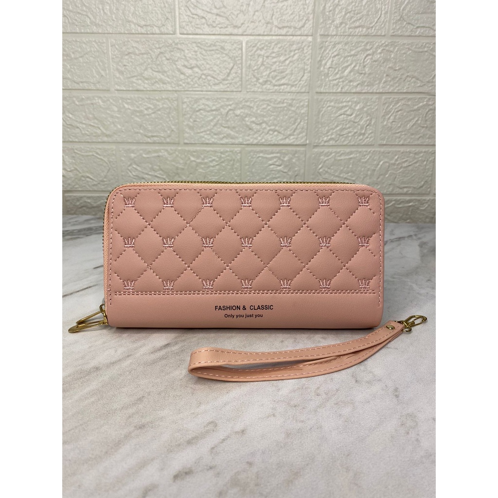 PX 644 Dompet Panjang Wanita Import - Dompet Kualitas Premium - Dompet Double Layer Terbaru