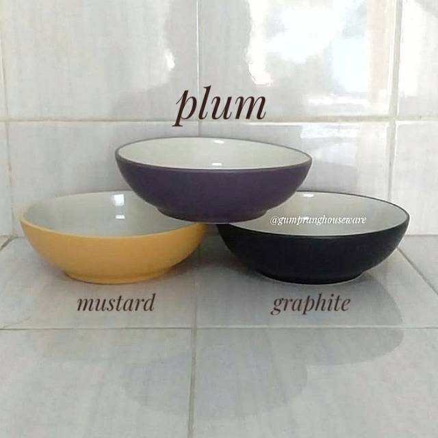 1 pc Mangkok cereal keramik  hijau  noritake colorwave 