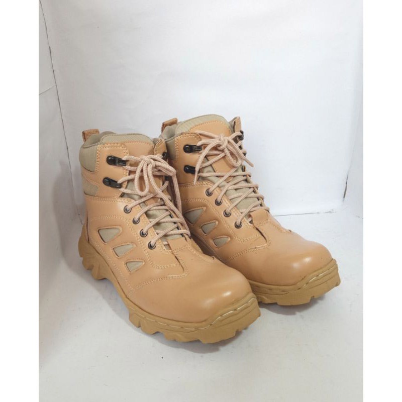Sepatu Satpol PP Cream Gurun Murah Safety SHOES TERBARU TERLARIS