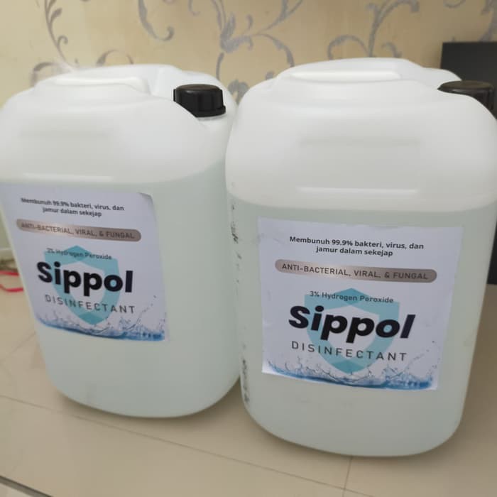 cairan disinfektan sippol 25liter produksi samator