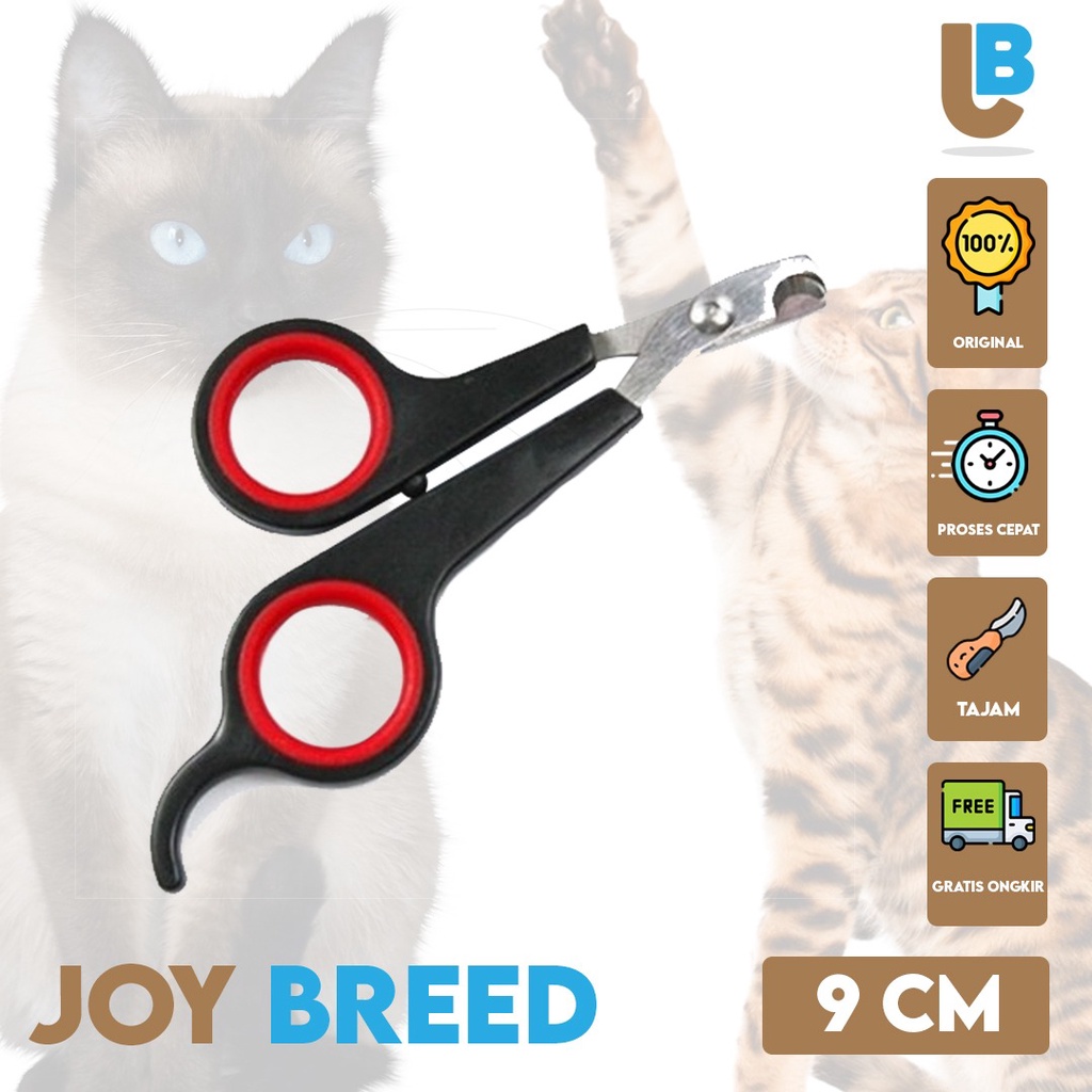 GUNTING KUKU HEWAN IMPORT UNTUK KUCING ANJING KELINCI PET NAIL CLIPPER