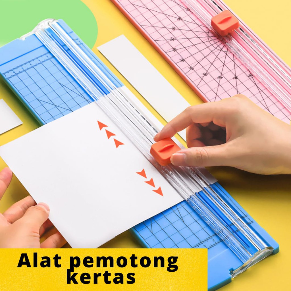

[CUCI GUDANG] Alat pemotong kertas portable paper cutter A4