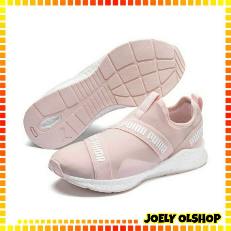 PUMA SEPATU TRAINING NRGY STAR SLIP-ON PEARL-PUMA WHITE ORIGINAL