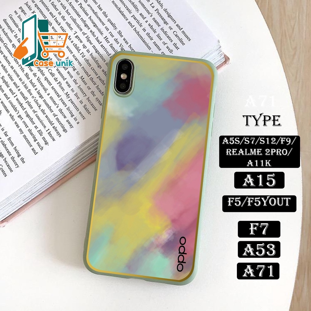 SS044 SOFTCASE RAINBOW OPPO A31 A8 A3S A5S F9 A7 A12 F1S RENO 4 4F 5F A94 A59 A11k A39 A71 A83 A57 F5  F7 YOUTH CS3233