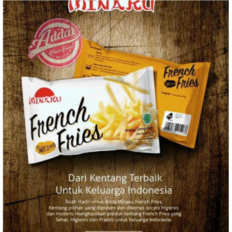 

Kentang French Fries Minaku