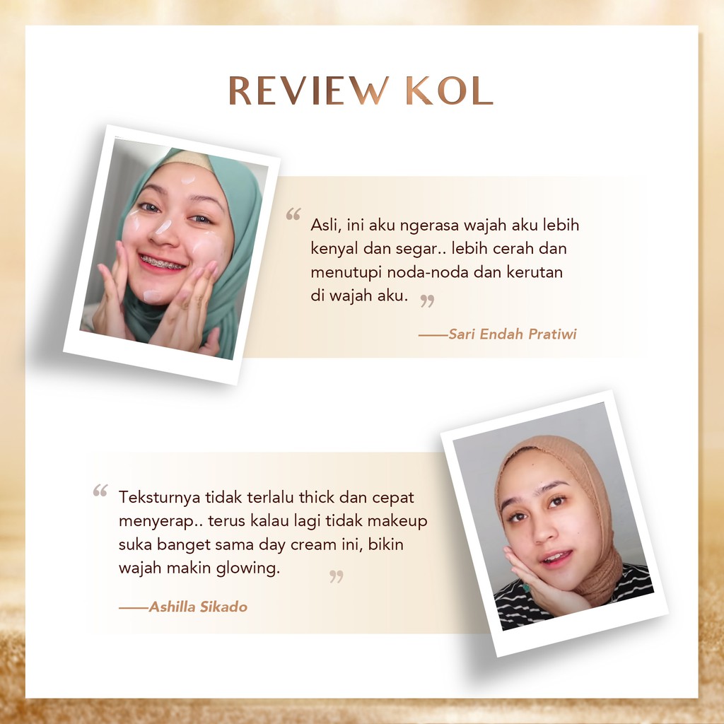 YOU Golden Age Illuminating Day Cream 30g |Skin Care Krim Wajah Anti Aging | SPF 30 PA+++-4