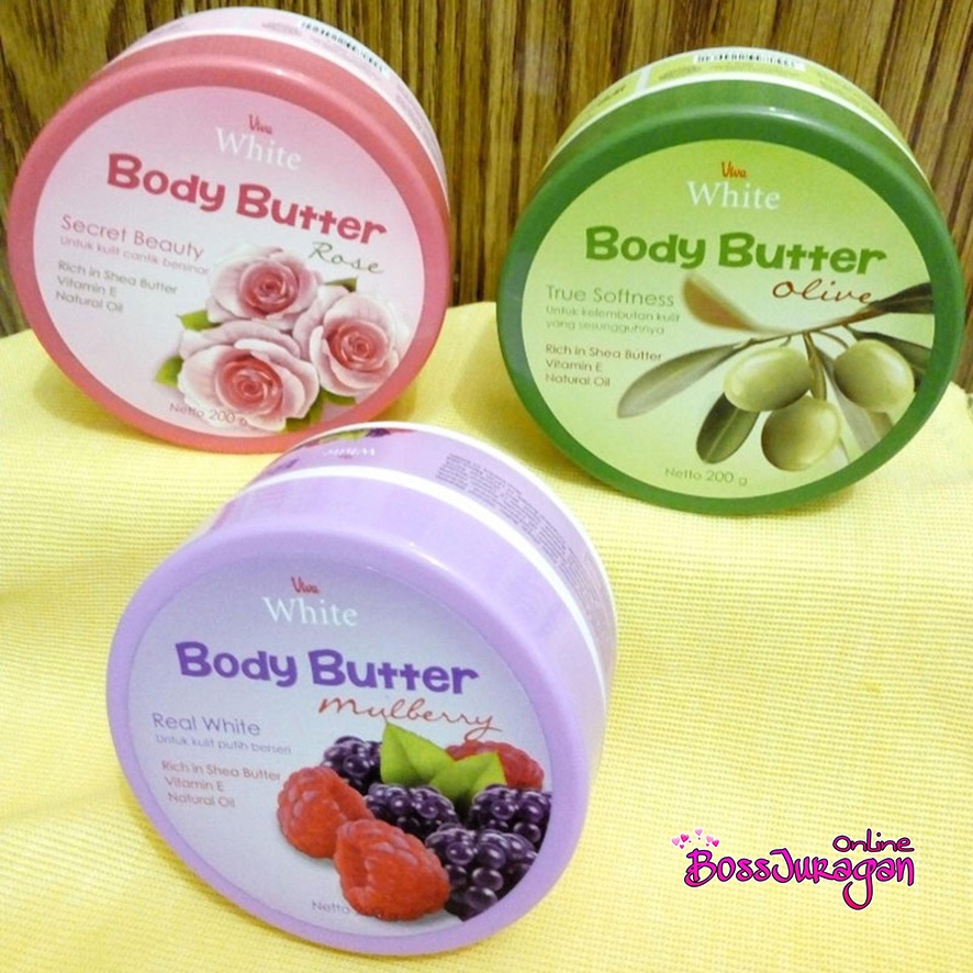 (BOSS) VIVA WHITE BODY BUTTER - VIVA BODY BUTTER 200 gr