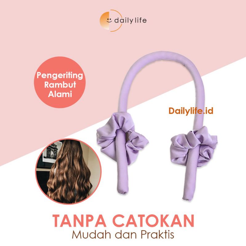 Heatless Curling Alat Keriting Gantung Rambut Tanpa Catok - JPT-LKUNG - Dailylife.id