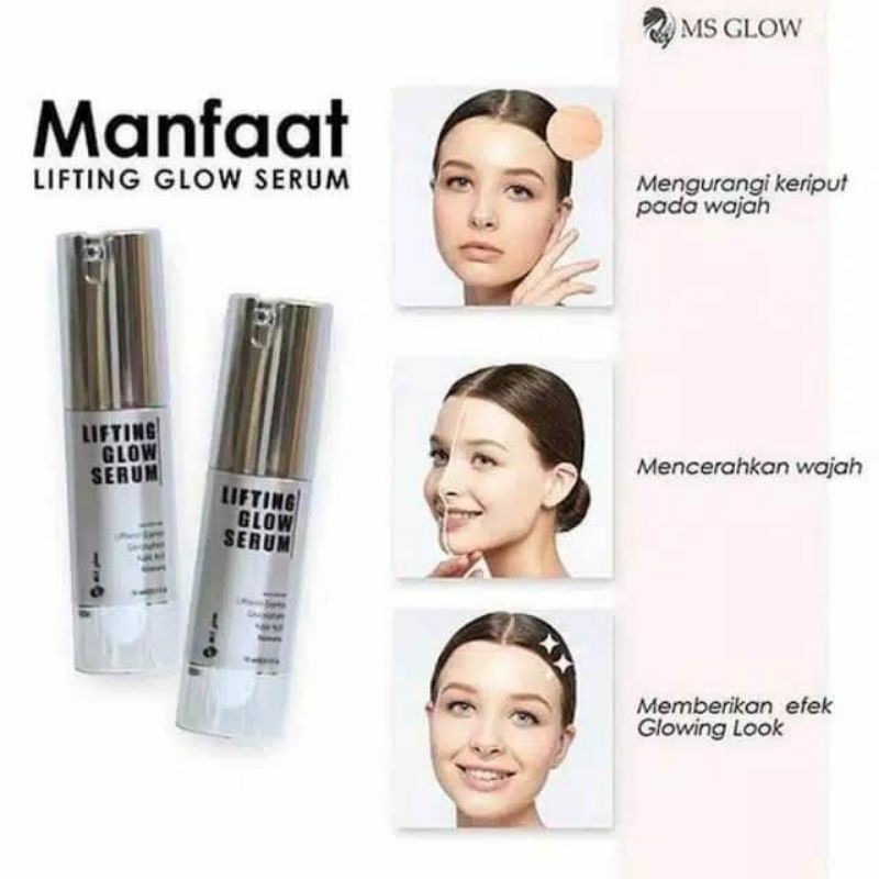 MS GLOW LIFTING GLOW SERUM 15 ML ~ ORIGINAL 100%