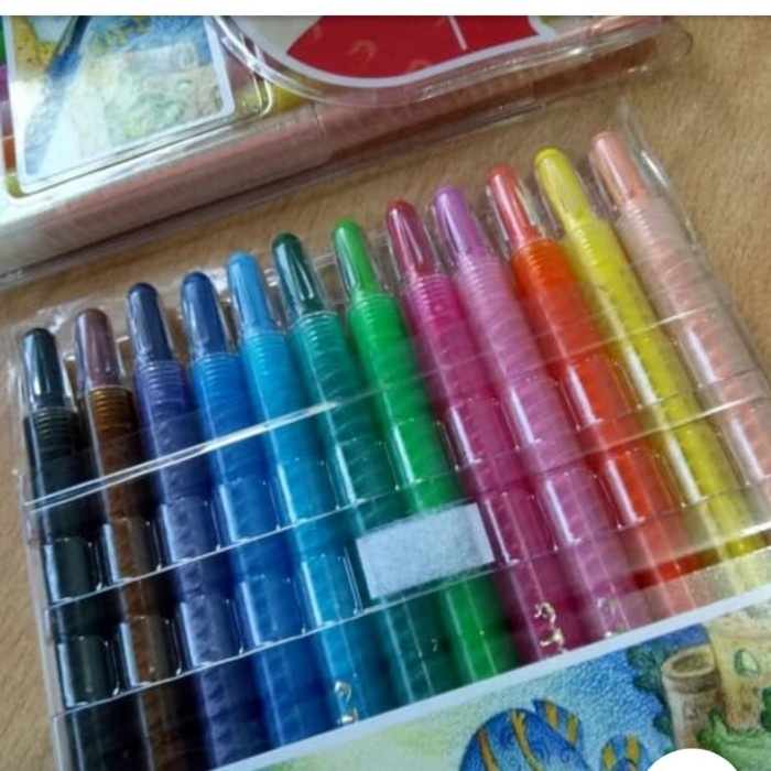 

Murah Crayon Puter Titi 12 Warna Diskon