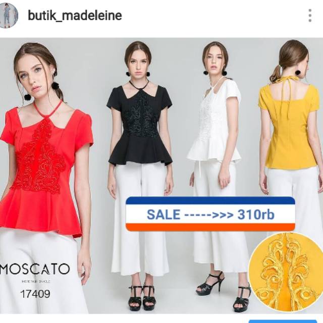 Moscato atasan wanita 17409