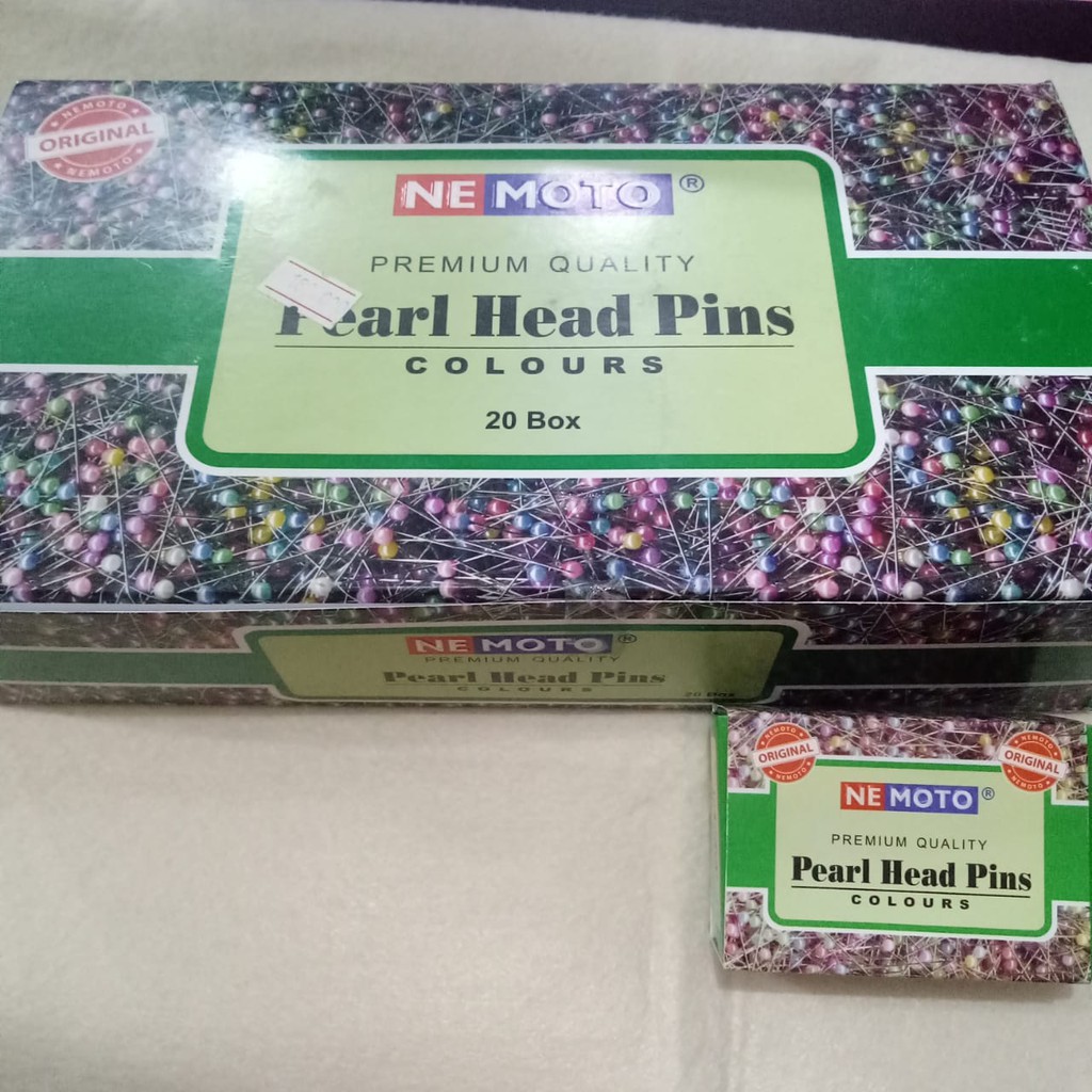 Jarum Pentul Nemoto Jepang 1 Box Grosir