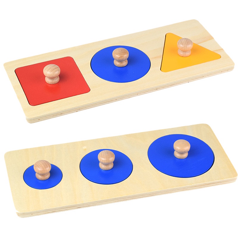 KNOP SHAPE PUZZLE | puzzle multiple shape montessori | puzzle edukasi anak