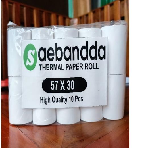

RE⚡TOCK! [ORIGINAL] Kertas struk thermal polos edc dan printer bloetuth 58x30/57x30 paling murah