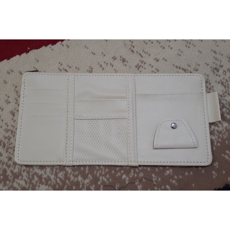 Sunvisor organizer Tempat kartu uang tiket mobil