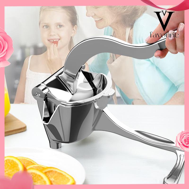 [COD]Peras Manual Juicer Aluminium Alloy Manual Juicer Peras Buah Multifungsi Tekan-FA