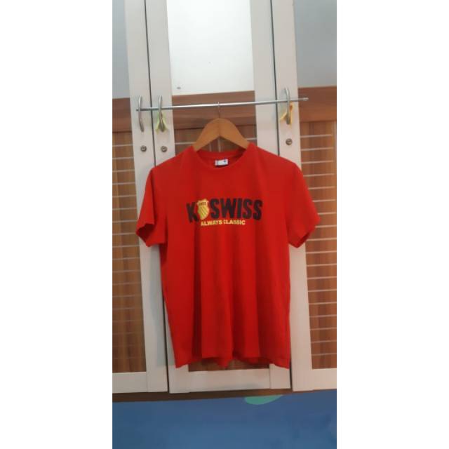 T shirt jersey : K.swiss classic