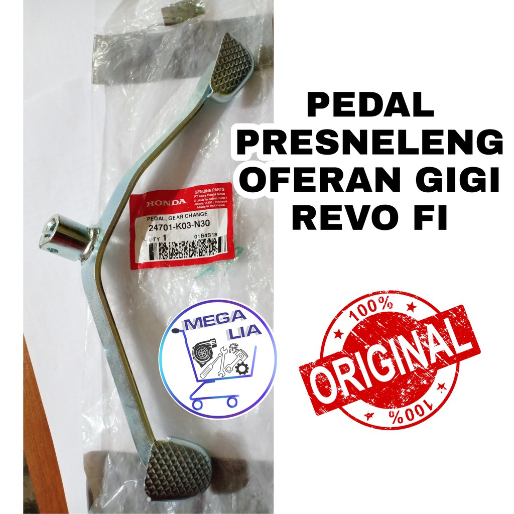 Pedal Presneleng Operan Overan Gigi Revo FI F1 100% ORI HONDA 24701-K03-N30