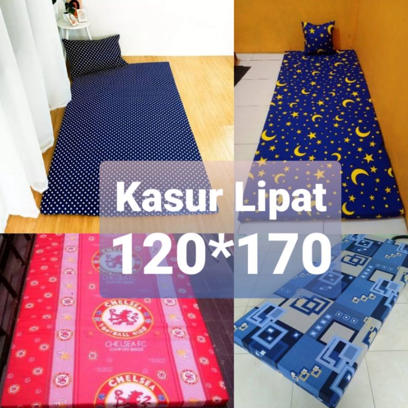 Kasur Lipat 120*170 Busa Dakron