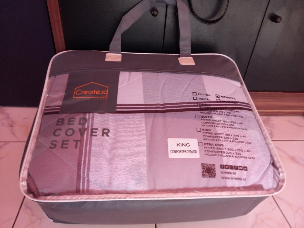 Icreate Bed Cover Set Sprei - Summer Breeze