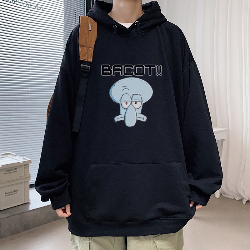 Hoodie Squidward Terbaru | Sweater Hoodie Pria &amp; Wanita | Dhea Fashion