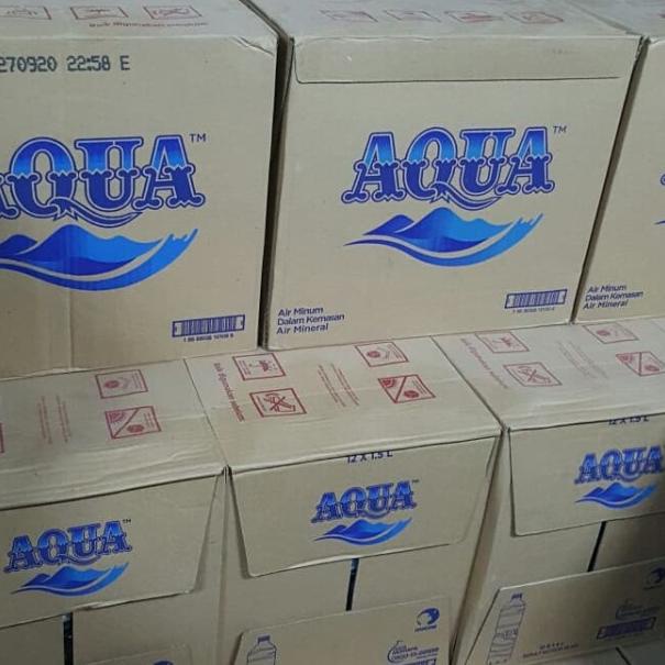 ➫ Aqua Botol 600 ml Dus - 1 dus@24 ✮