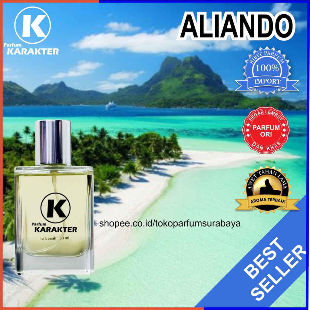 Bisa Cod | Parfum Cowok Aroma Aliando  Bibit Parfum Import Wangi &amp; Tahan Lama  Kemasan 30ml