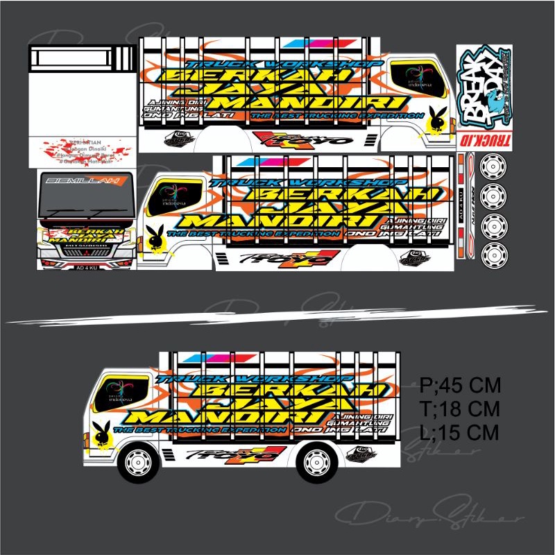 POLA TRUK MINIATUR | TRUK OLING