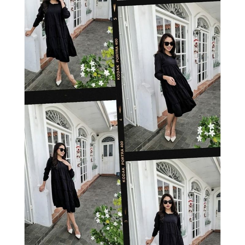 (4 Warna) Tunik Yoora - Atasan Wanita Premium - Hijabers Style Terkini